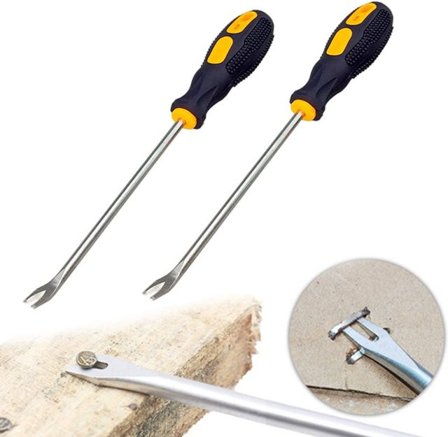 Vibratite Nagelzieher Hebel Werkzeug in Schwarz, Länge: 26 cm - Bild 1