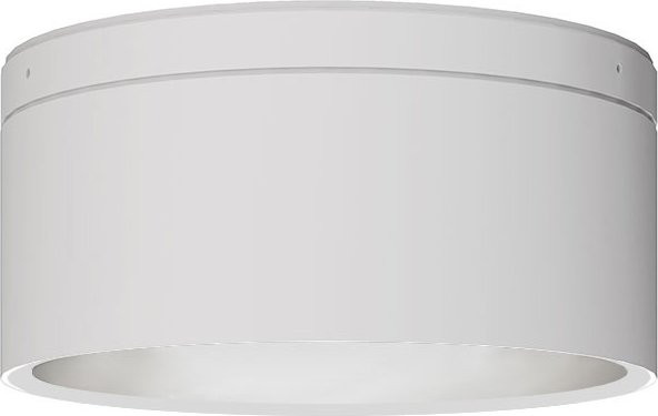 Top Light Puk! 160 One Avantgarde LED-Deckenleuchte in Weiß matt mit mattiertem Glas und warmweißem Licht (2700K) - Bild 1
