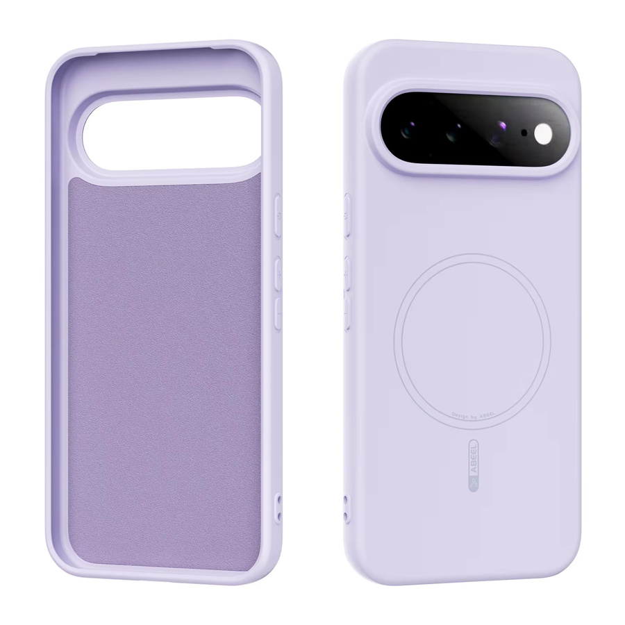 MagSafe Flüssigsilikonhülle für Google Pixel 11, 10, 9 Pro XL, 10A und 9A in Purple, magnetische kabellose Ladefunktion, weiche stoßfeste Schutzhülle - Bild 3