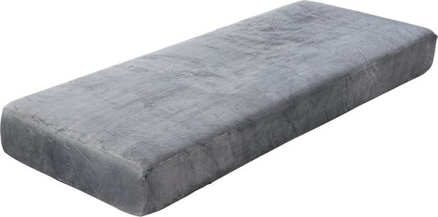 Spannbettlaken Cashmere like von viva domo in Grau, bügelfrei und atmungsaktiv - Bild 1
