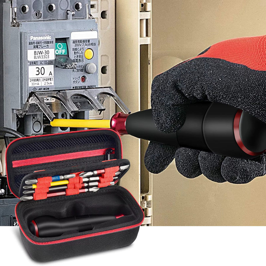 Paiyule Ersatzgehäuse für elektrischen Kugelfach-Schraubendreher in Schwarz - Bild 6