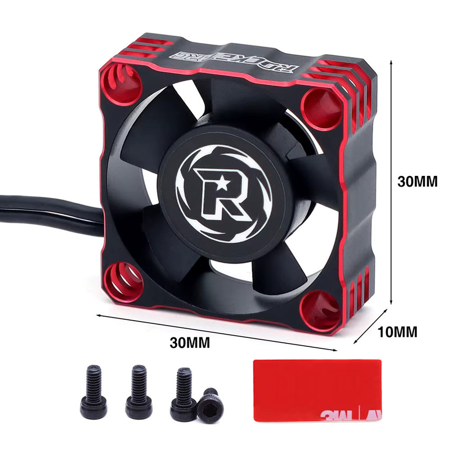 Raketen-RC-Metall Kühlventilator, a3 Version, Aluminium Rahmen - Bild 3