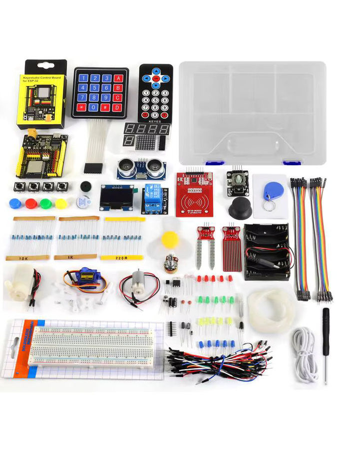 Keyestudio ESP32 IoT Projekt Lernkit für Elektronik-Ingenieure mit über 50 Komponenten in Multicolor - Bild 3