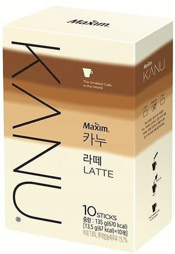 Dongsuh Maxim Kanu Latte, 10 x 13,5 g - Bild 1
