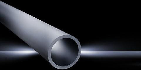 Rittal Tragprofil CP-S aus Stahl in Licht-Grau (RAL 7035), Durchmesser: 48,3 mm, Länge: 500 mm - Bild 1