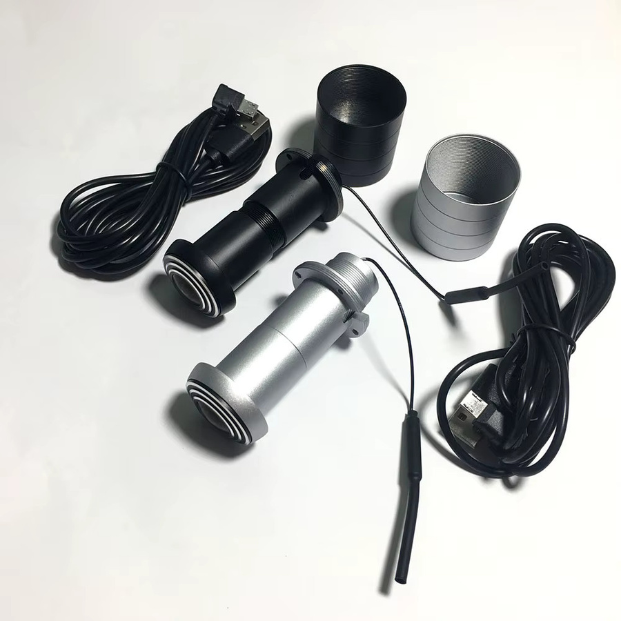 Tuya Mini 5G WLAN-Türspion in Schwarz mit 3MP-Kamera, Weitwinkel-Fischaugenobjektiv und Audio-Horn - Bild 3
