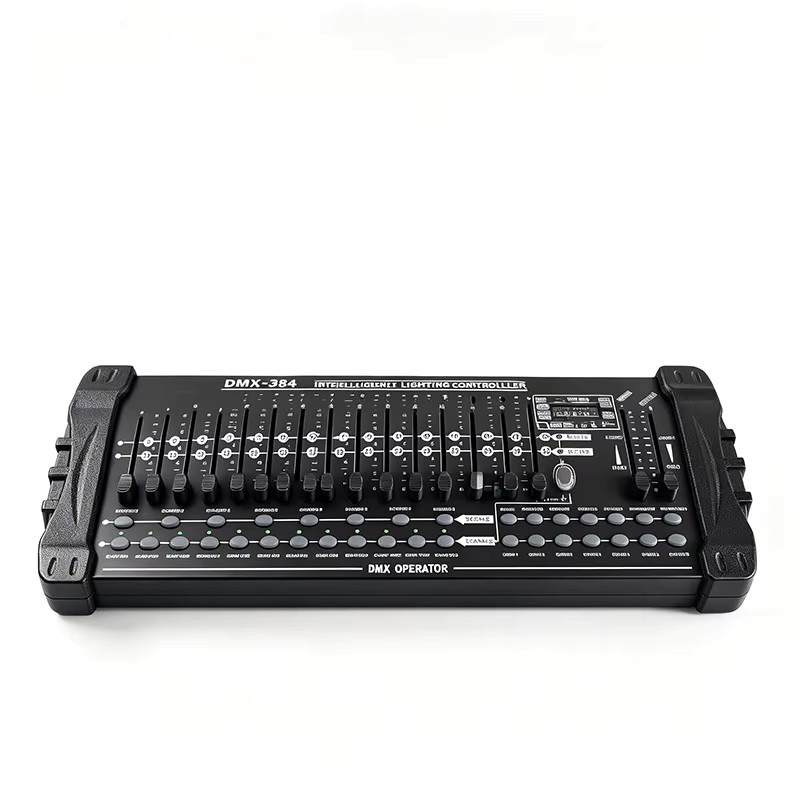 GVT DMX 512 Konsole 384A Controller für professionelle Bühnenbeleuchtung in Schwarz - Bild 2