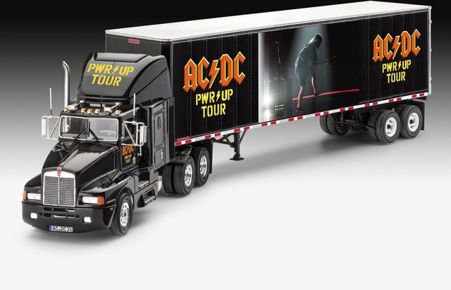 Revell AC/DC Tour Truck & Trailer Power Up, Truckmodell Bausatz, 1:32, ab 10 Jahren - Bild 6