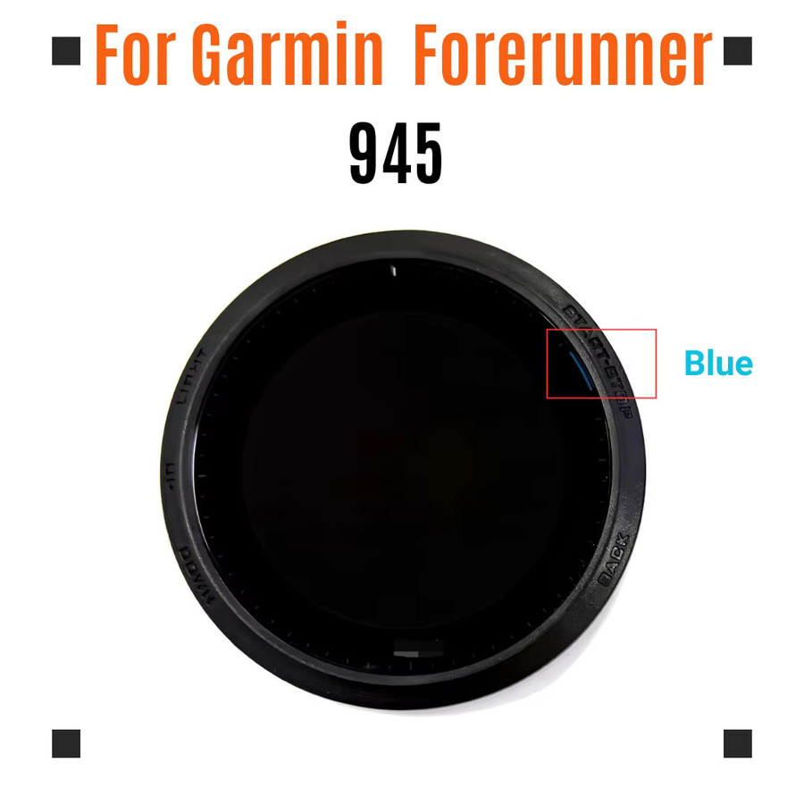 Garmin Forerunner 945 Ersatz-LCD-Display in Schwarz - Bild 2