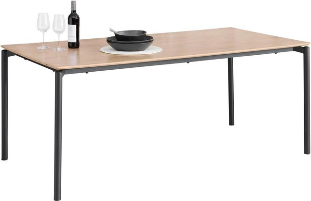 Mömax Esstisch Lido in Eichefarben, rechteckig, B/T/H: 180 x 76 x 90 cm - Bild 1