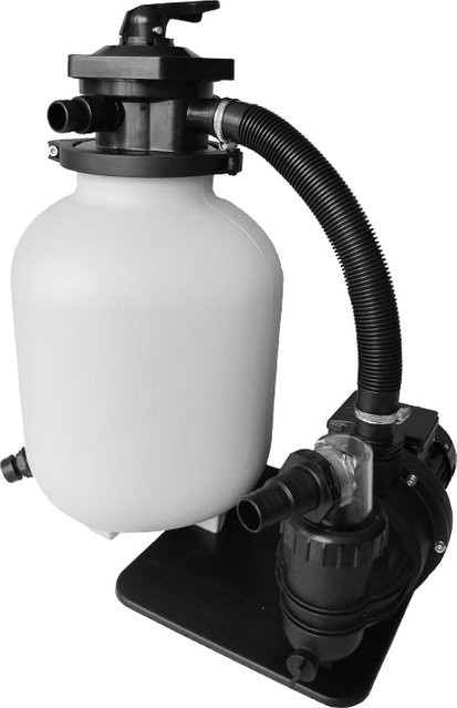 Interline Sandfilteranlage Premium in Grau mit Filtermedium und 4,5m3/h Leistung - Bild 1