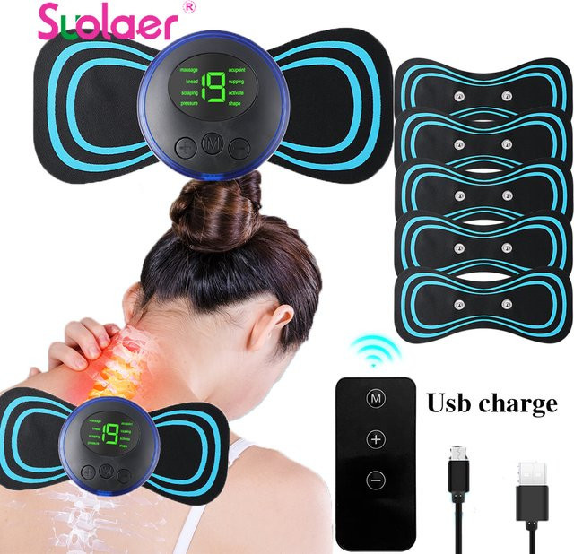 SUOLAER Mini-Nackenmassagegerät, Unisex, USB-Aufladung - Bild 1