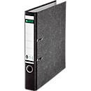 Leitz Ordner 1050 DIN A4 Wolkenmarmor Schwarz Rückenbreite: 52 mm - Bild 2