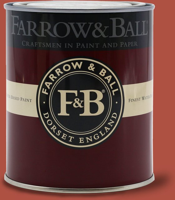 Farrow & Ball Modern Emulsion Harissa 9916 Rot 2,5 l - Bild 1