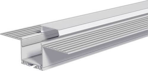 EVN LED-Profil aus Aluminium in Silber, Länge: 200 cm, Breite: 8,92 cm - Bild 1