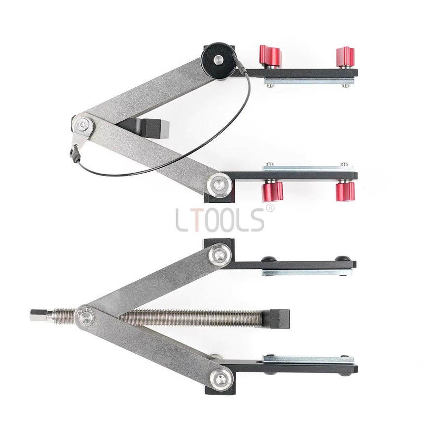 LTOOLS Fixierklemme aus Aluminiumlegierung für Holzbearbeitung und 3030 Aluminiumprofile in Silber - Bild 3