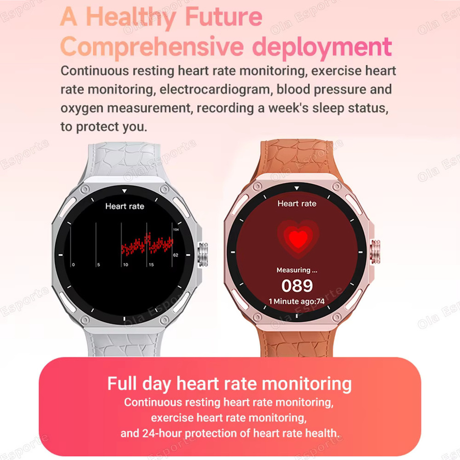 Ola Esporte Smartwatch, Gold, Kunststoff, Unisex - Bild 3