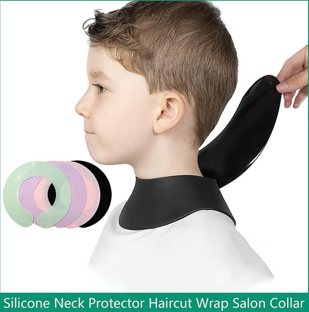Silikon Nackenschutz Schal für Friseurbedarf - Bild 1