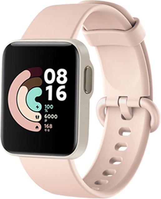 Xiaomi Uhrenarmband, Silikon, Weiß, Unisex - Bild 1