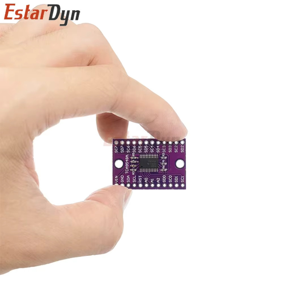 CJMCU-9548 TCA9548A 1-zu-8 I2C 8-Kanal-Erweiterungsplatine IIC-Modul Entwicklungsboard in Lila - Bild 4