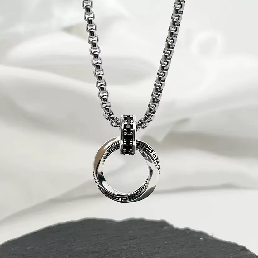YDSMOSO Halskette Anhänger, 925 Silber, Vintage, Unisex - Bild 2