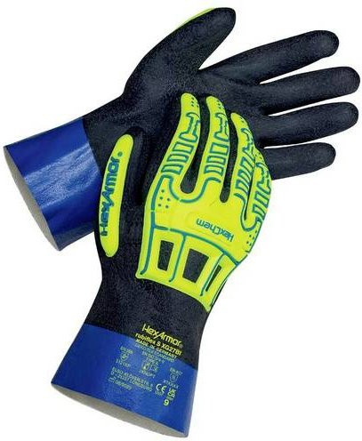 HexArmor Rubiflex S XG27BI Chemikalienhandschuhe in Multicolour, Größe M, nach EN 388 und EN 374-1 zertifiziert - Bild 1