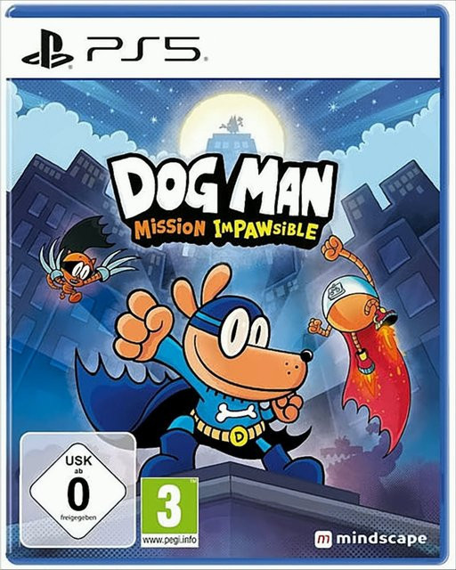 Dog Man - Mission Impawsible Action Adventure Spiel von Mindscape B.V. in Multicolor - Bild 1