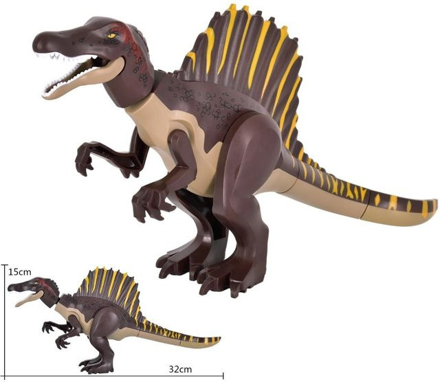 TTTOPTOY Jurassic Großer Spinosaurus Dinosaurier Welt, Baustein Figur, ab 14 Jahren - Bild 1