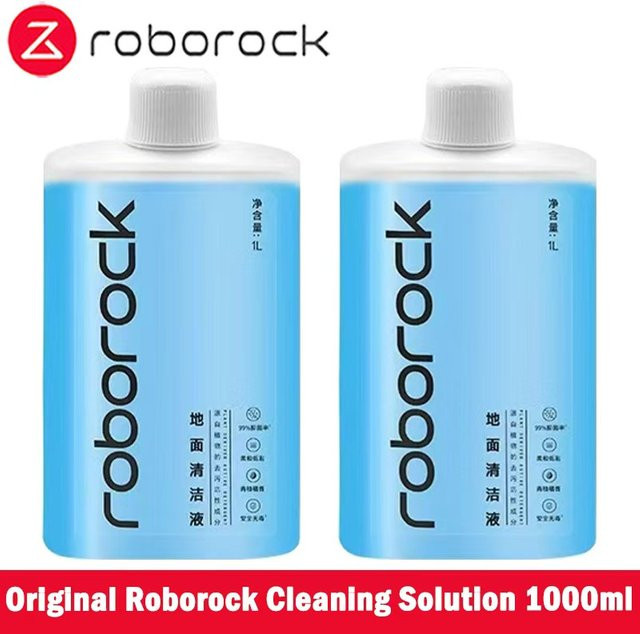 Roborock Bodenreinigungslösung Flüssigzubehör Blau 1 l - Bild 1
