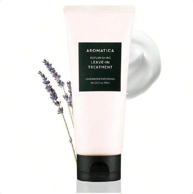 Aromatica Replenishing Leave-In Treatment, 150 ml, für strapaziertes Haar, Panthenol - Bild 1