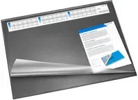 Schreibunterlage Läufer Synthos VSP mit 3-Jahres-Kalender in Schwarz, Breite: 65 cm, Höhe: 52 cm - Bild 1