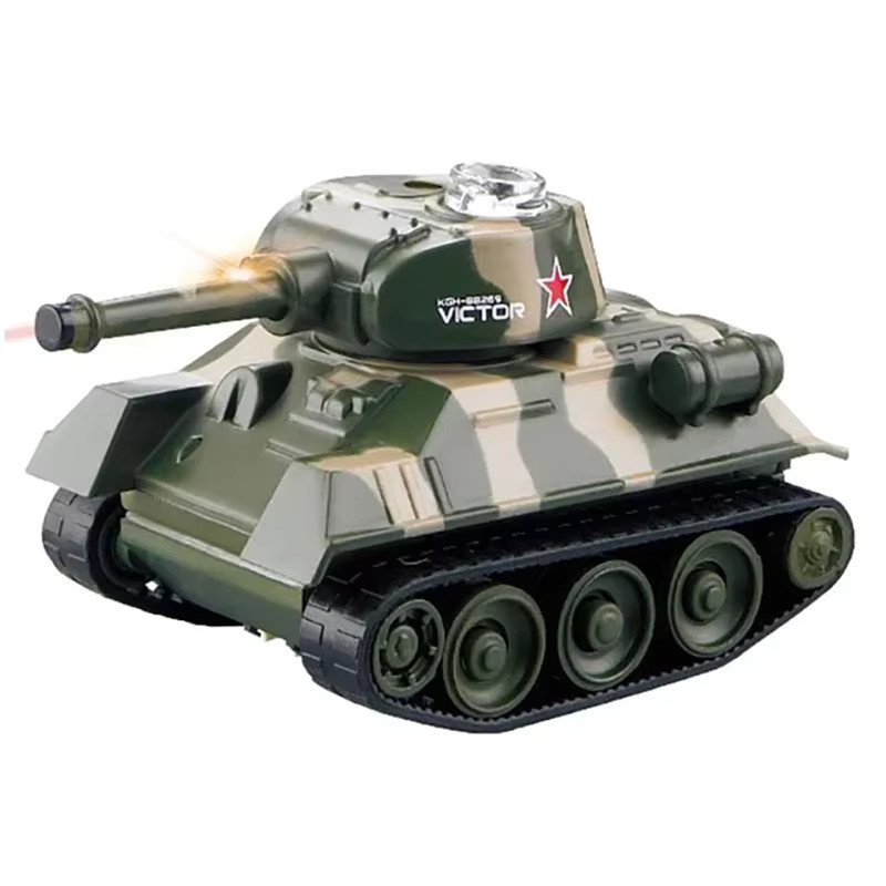 CONUSEA Mini RC Panzer, ferngesteuerter Kettenpanzer, Grün - Bild 5