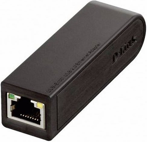 D-Link DUB-E100 Fast Ethernet LAN-Adapter USB 2.0 in Schwarz - Bild 2