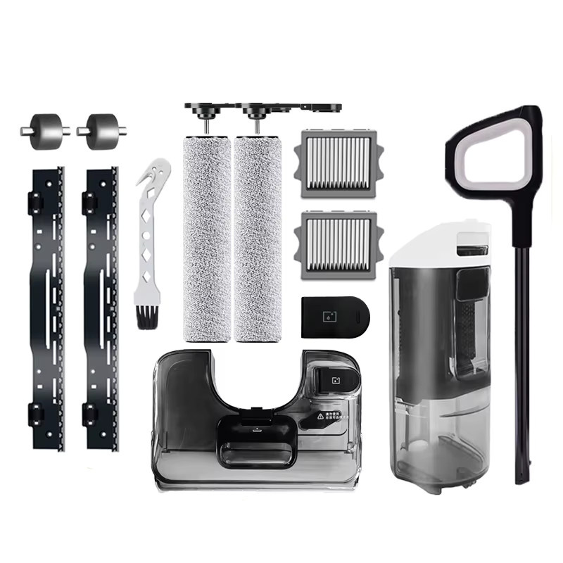 Tineco Zubehör Set für FLOOR ONE S6 Stretch Pro mit Wassertank, Pinsel, Rolle, HEPA-Filter und Halter in Multicolor - Bild 2