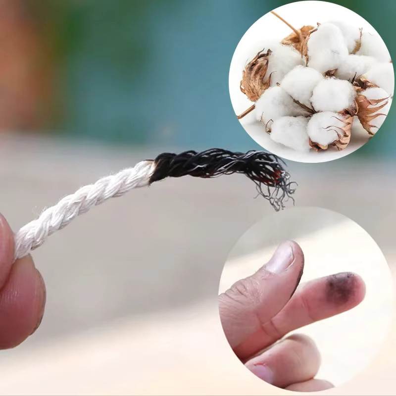 Makramee-Schnur aus Baumwolle für DIY-Handwerk und Bastelarbeiten - Bild 2