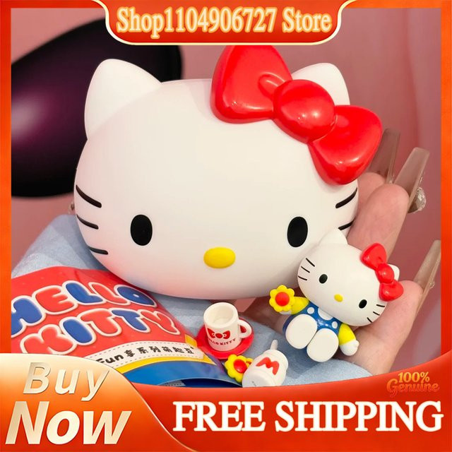 52TOYS Hello Kitty Daily Fun Share Serie, Mini-Bohnen Blindbox Desktop-Figur - Bild 1