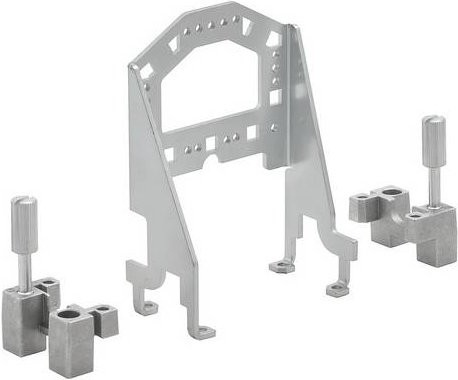 Weidmüller Griffblech HDC GRIP PANEL 4 ADAPT COM in Silber - Bild 1