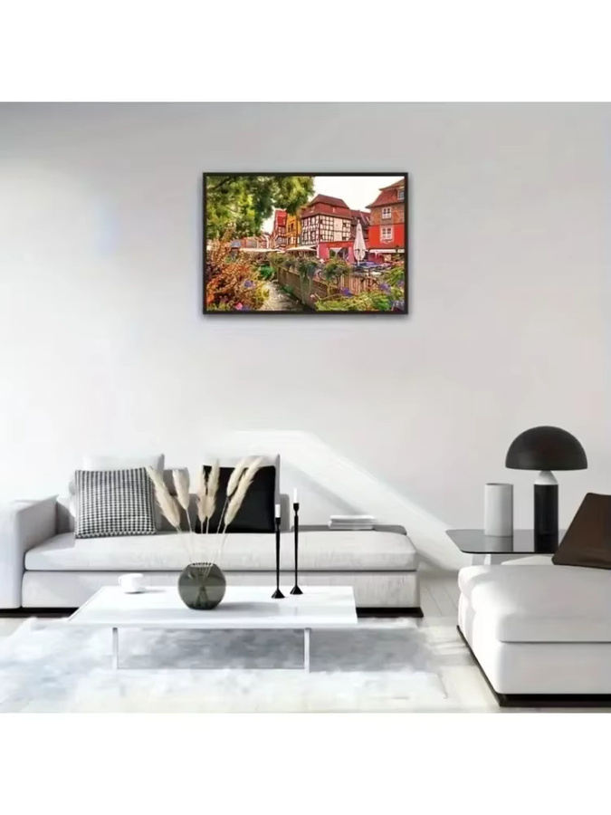MaxRenard Komma Town Puzzle, 1000 Teile, ab 14 Jahre - Bild 4