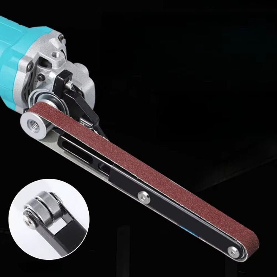 Wnew Bandschleifer-Adapter-Set für Winkelschleifer M10 zur Nutzung mit 100/115/125 mm Schleifscheiben - Bild 3