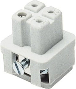 Walther Werke Buchseneinsatz A3 0,5-1,5qmm 20-16AWG in Weiß 700103 - Bild 1