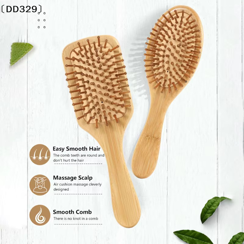 JETTING Bambus-Haarbürste, Massagekamm, Unisex - Bild 5