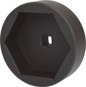 KS Tools Achsmuttern-Schlüssel 3/4 Zoll, 6-kant, kurz, schwarz, Stahl - Bild 1
