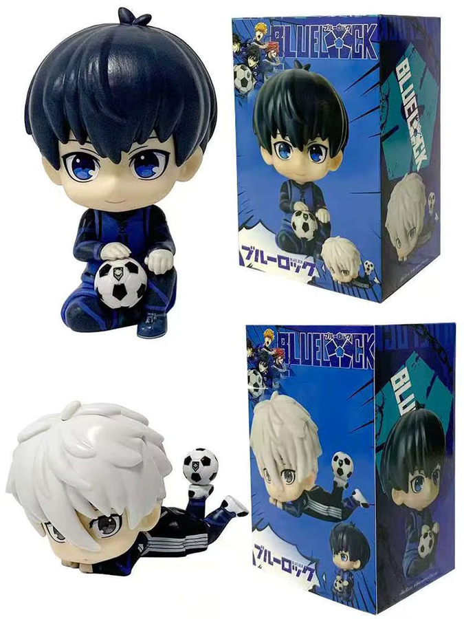 Bandai Blue Lock Isagi Yoichi Bachira Meguru, Actionfiguren, Q Version, Einzelfigur - Bild 4