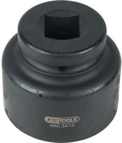 KS Tools Achsmuttern-Schlüssel 1 Zoll, 8-kant, kurz, schwarz, Stahl - Bild 1