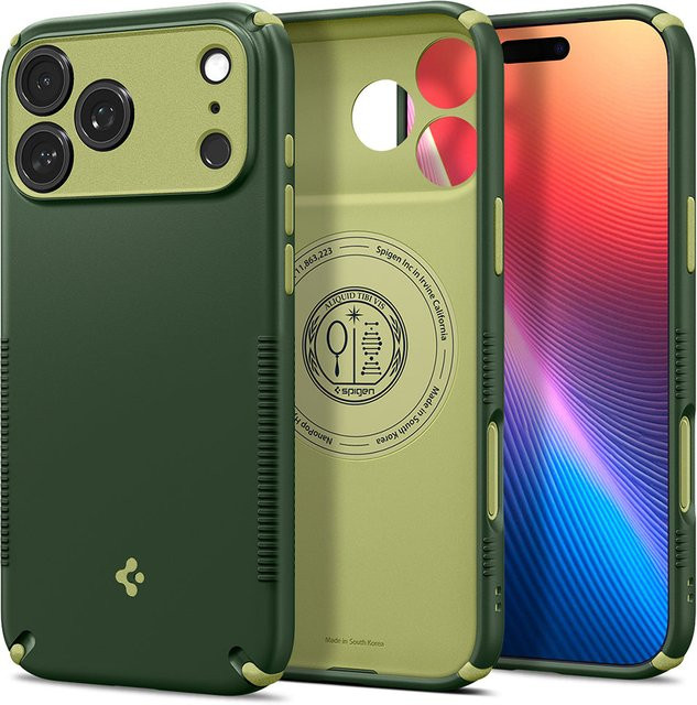 Spigen Caseology Nano Pop Hybrid MagSafe-Hülle für Apple iPhone 18 Pro Max und iPhone 17 Pro Max, Grün, ACS12139 - Bild 1
