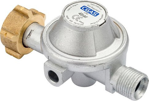 Gloria Druckminderer für Thermoflamm bio Professional PLUS, max. Betriebsdruck 4 bar, grau - Bild 1