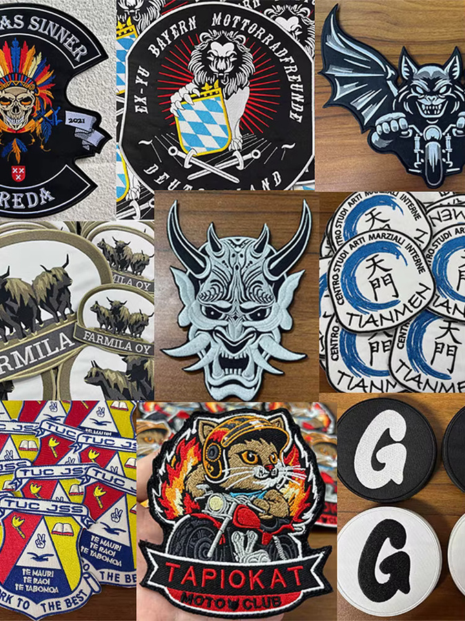 Personalisierte Stickerei-Patches von Prajna in Multicolour zum Aufbügeln oder Aufnähen für Schule und DIY-Projekte - Bild 3