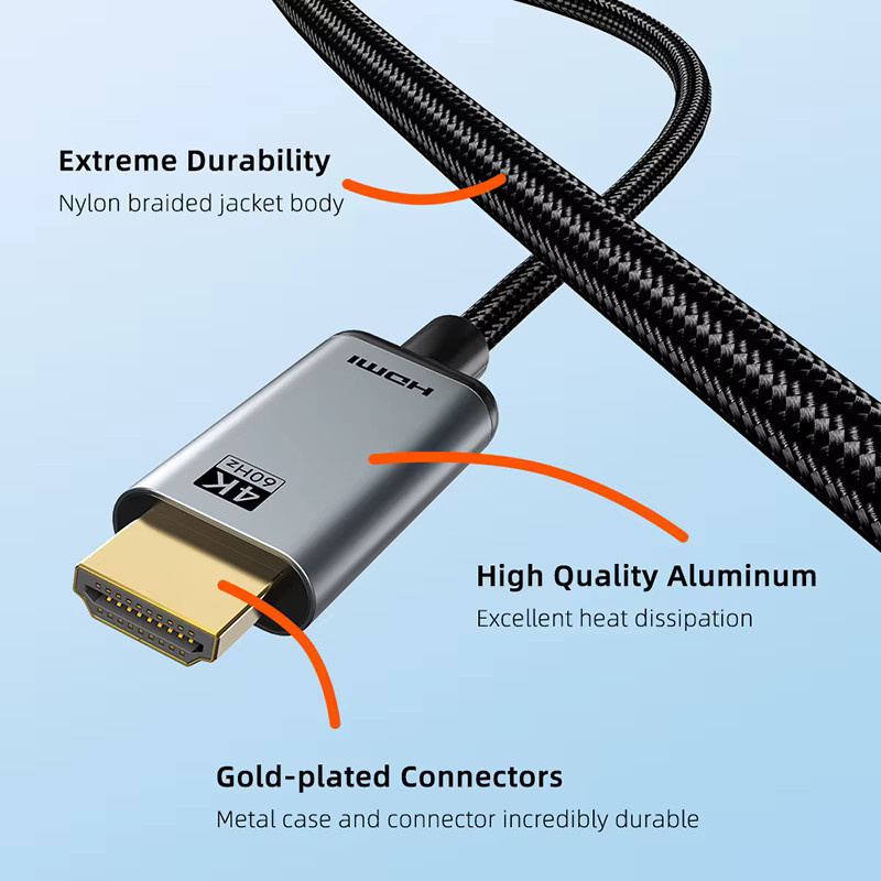 CABLETIME Thunderbolt 3 Video-Adapter USB-C auf HDMI für 4K 60Hz mit MacBook, Samsung und iPhone - Bild 5