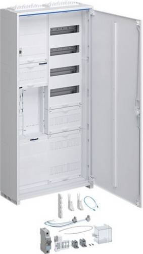 Hager ZB32SEA15T Verteilungsschrank in Weiß, Höhe: 55,0 cm, Breite: 20,5 cm - Bild 1