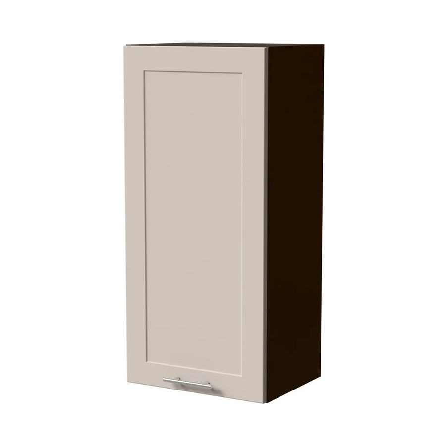 Feldmann-Wohnen Hängeschrank Oslo W4 in Lava und Kaschmir Matt mit Soft-Close-Türen, B/T/H: 45 x 32,5 x 96 cm - Bild 2